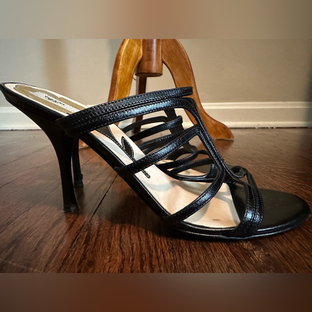 PRADA Strappy Leather Mules - Picture 3 of 10